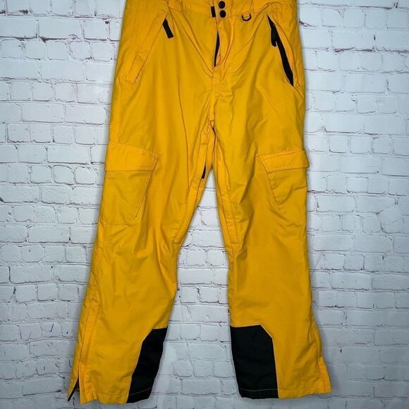 Women's‎ SLALOM Ski Snowboard Pants Yellow Size S - Picture 3 of 9